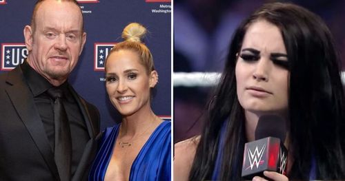 The Undertaker, Michelle McCool, and Paige