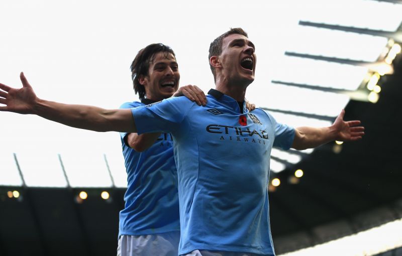 Edin Dzeko is a prolific goalscorer for club and country.