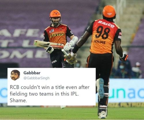 SRH beat RCB by 6 wickets to reach the IPL 2020 Qualifier 2