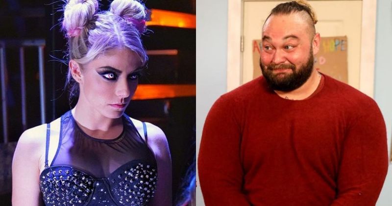 Alexa Bliss and Bray Wyatt.