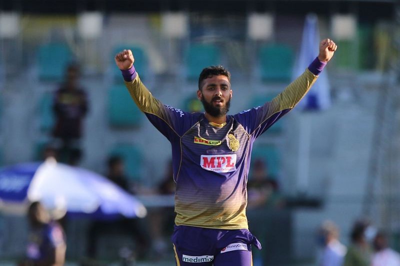 Varun Chakravarthy played one match for KXIP in IPL 2019 (Credits: IPLT20.com)