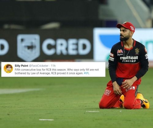 RCB lost to SRH by 6 wickets in the Eliminator to crash out of IPL 2020