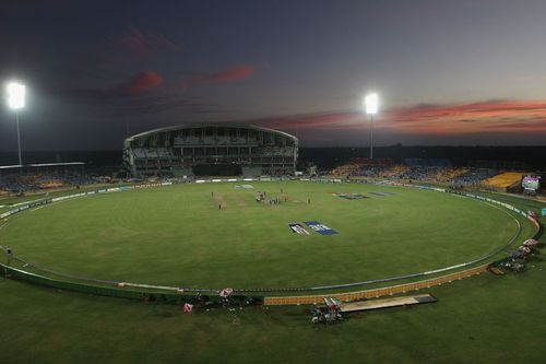 Hambantota's Mahinda Rajapaksa International Stadium hosted some matches of the 2011 Cricket World Cup