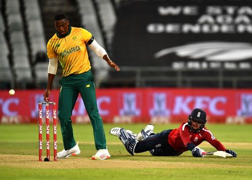 South Africa lost the first T20I against England by five wickets.