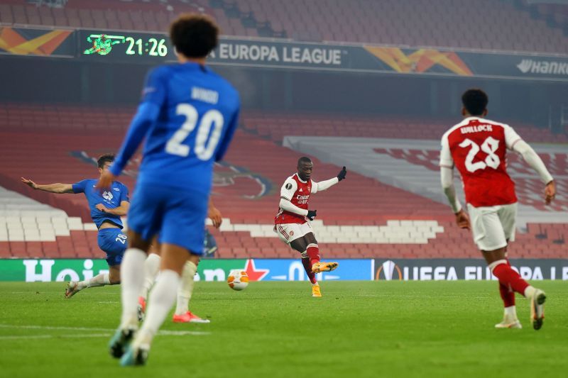 Arsenal FC winger Nicolas Pepe