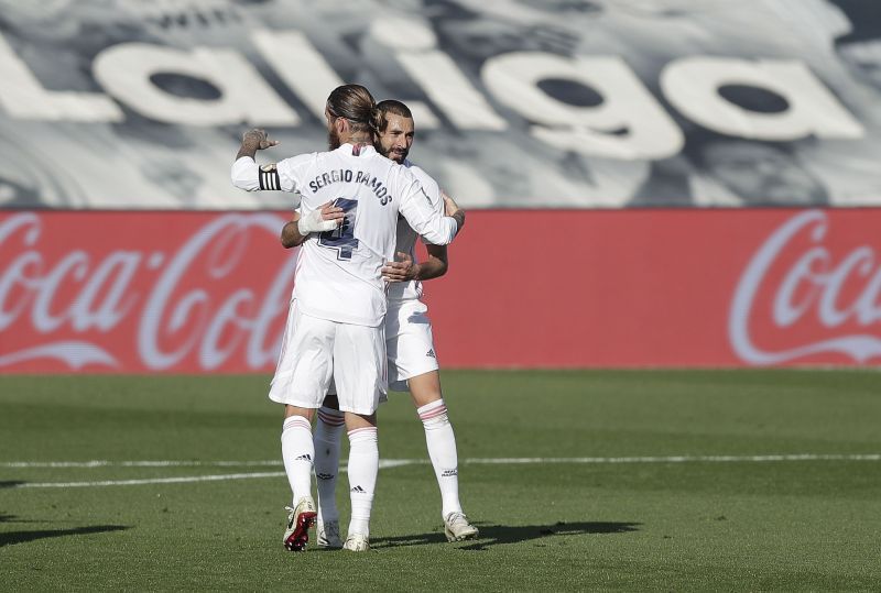 Sergio Ramos and Karim Benzema