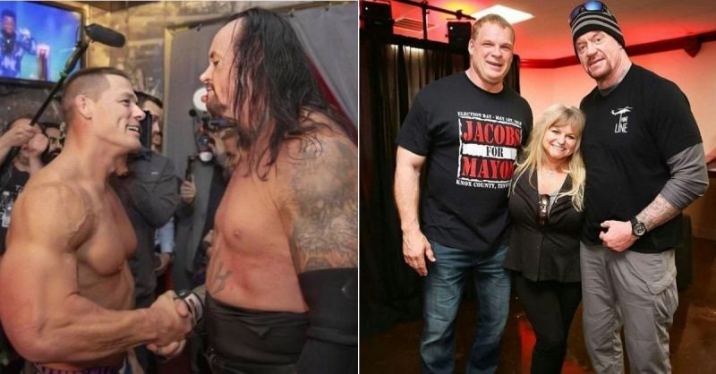 John Cena and The Undertaker; Kane and The Undertaker