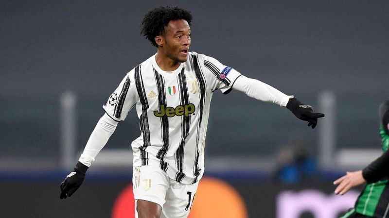 Cuadrado was the architect of both of Juve's goals