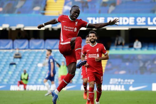 Mane netted a brace against Chelsea earlier in the season.