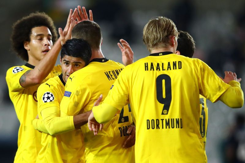 Borussia Dortmund play Hertha Berlin on Saturday