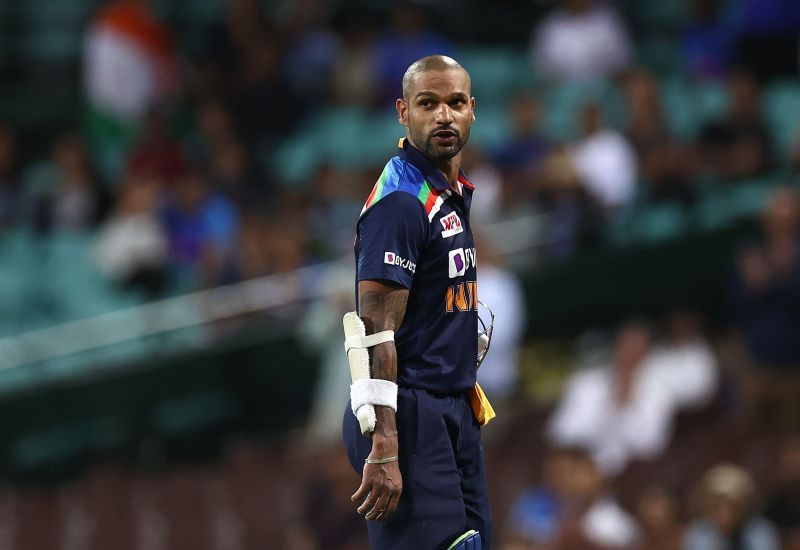 Shikhar Dhawan gave India a flying start in the company of Mayank Agarwal