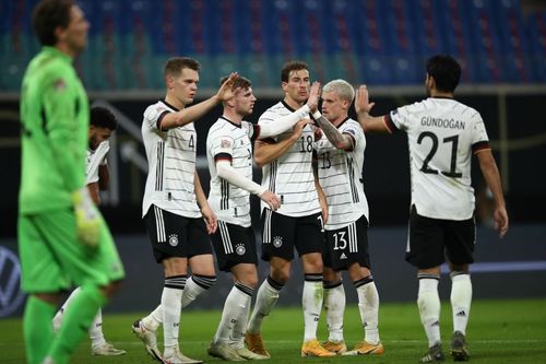 Germany travel to Spain in a UEFA Nations League group decider