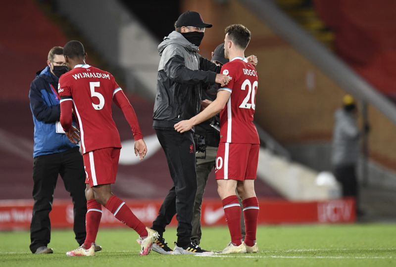 Liverpool have not lost a Premier League game at Anfield for over three years