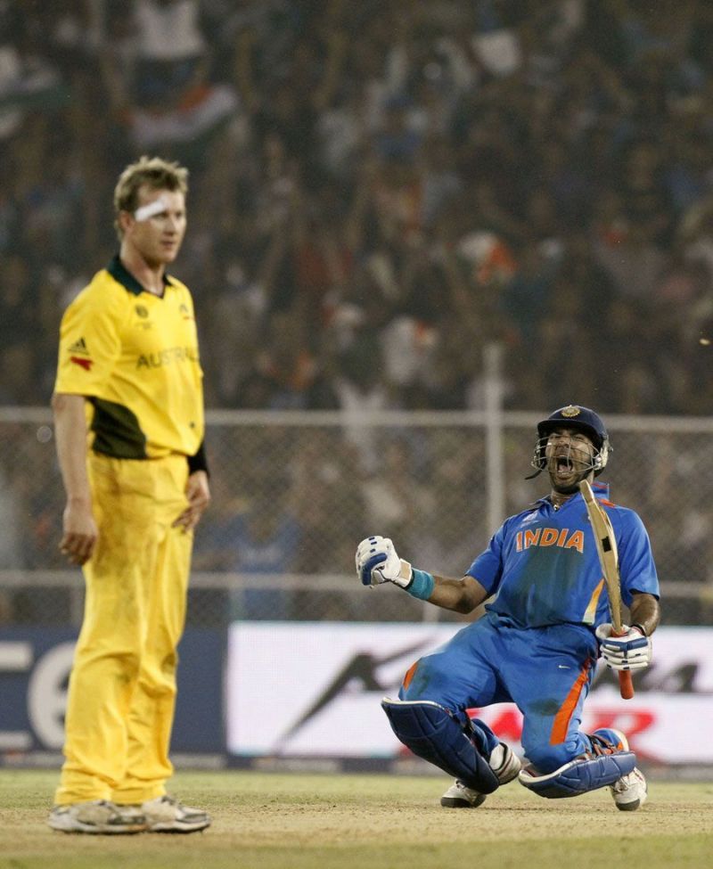 Yuvraj Singh's innings set the tone for India's win against Australia