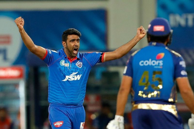Ashwin had given the Delhi Capitals an early breakthrough by dismissing Rohit Sharma [P/C: iplt20.com]