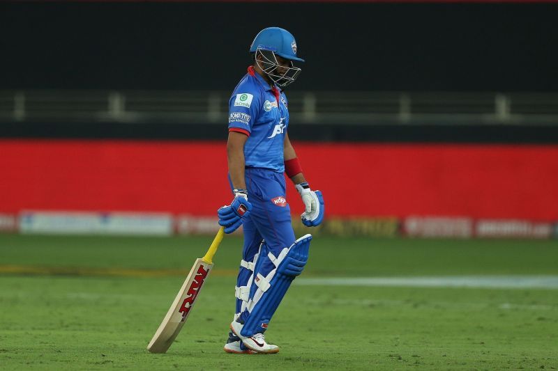 Prithvi Shaw has failed to deliver at the top of the order for the Delhi Capitals [P/C: iplt20.com]