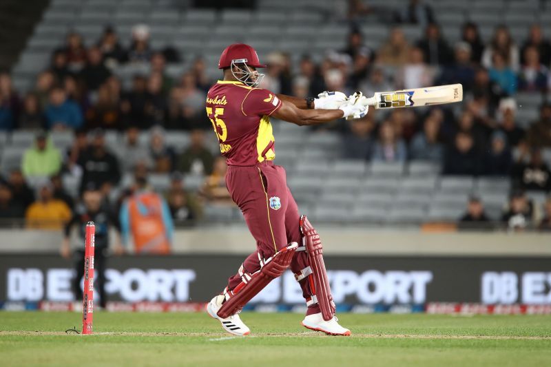 West Indies reached 180/7 after 16 overs