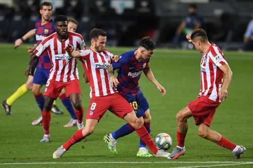 Atletico Madrid take on Barcelona this week