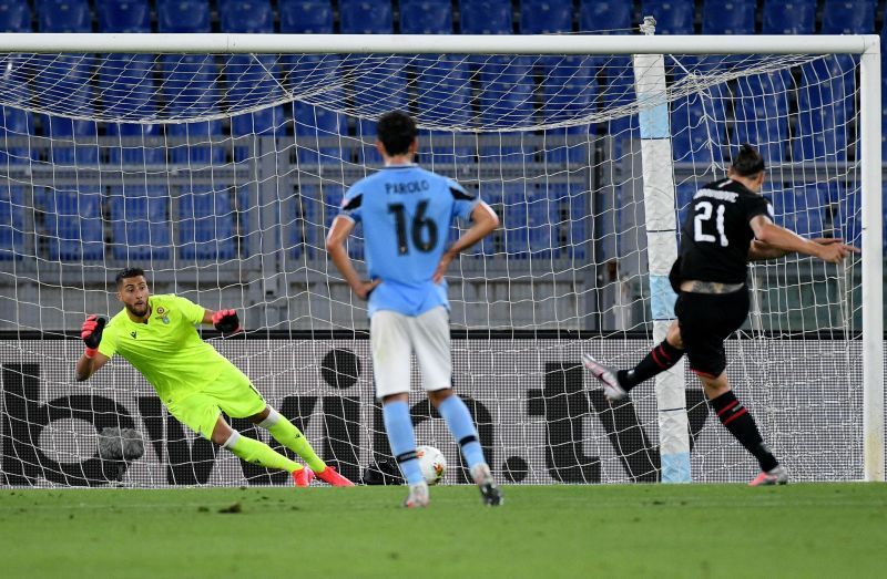 Ibrahimovic converts from the spot for AC Milan