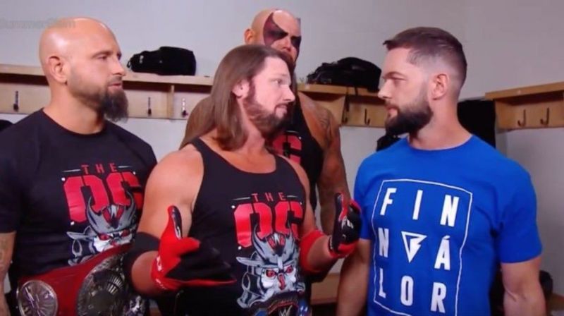 Finn Balor with The OC