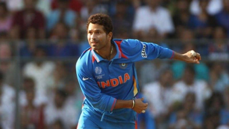 Sachin Tendulkar was a handy part-time bowler