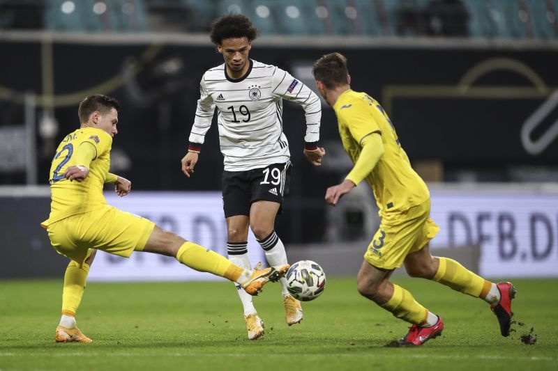 Leroy Sane scored his first goal since 2019 for Germany against Ukraine
