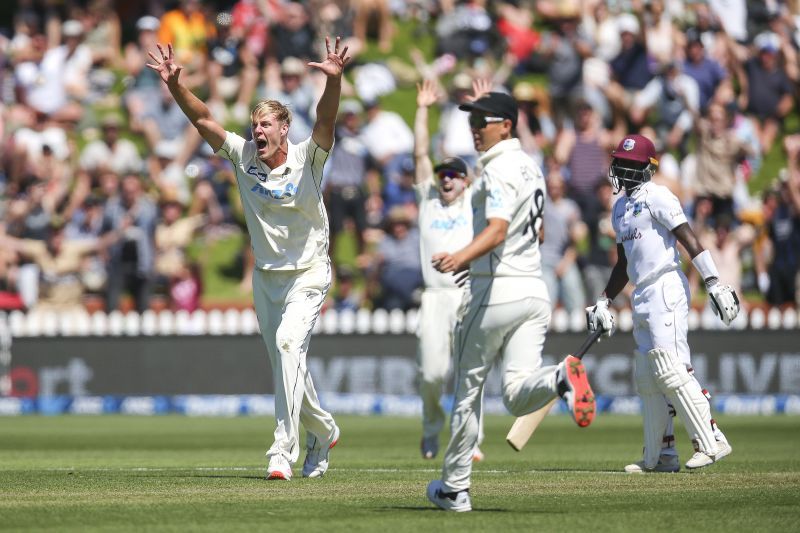 Kyle Jamieson has scalped five wickets in the first innings