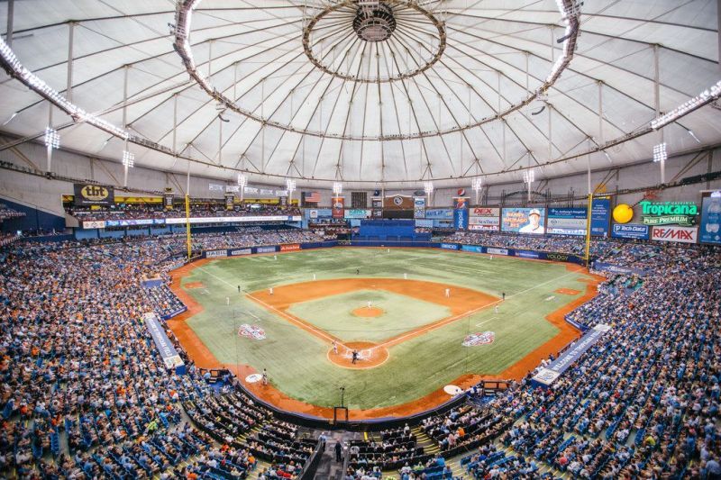 A look inside Tropicana Field