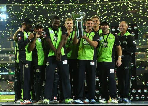 Sydney Thunder's solitary BBL title came in the 2015-16 season