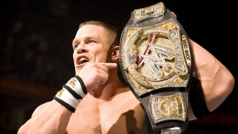 John Cena worked as a singles competitor during Evolution&#039;s rise to prominence