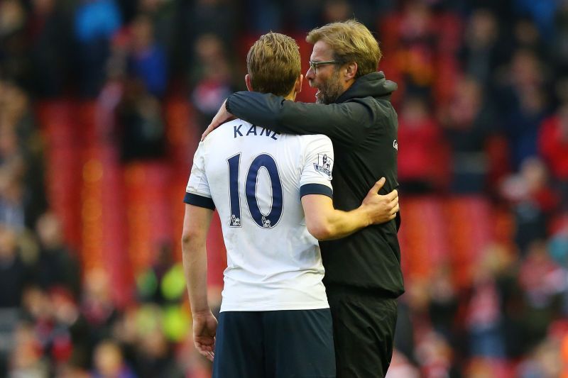 Jurgen Klopp was second on Harry Kane's list for best coach of the year