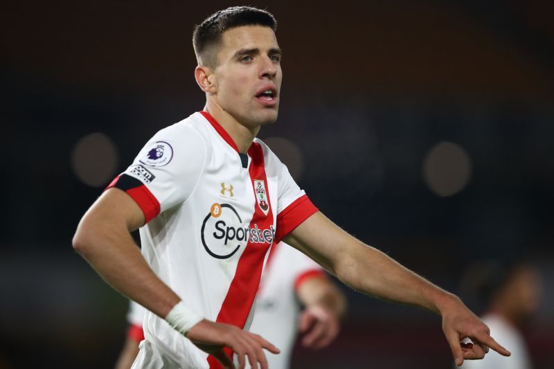 Southampton defender Jan Bednarek.