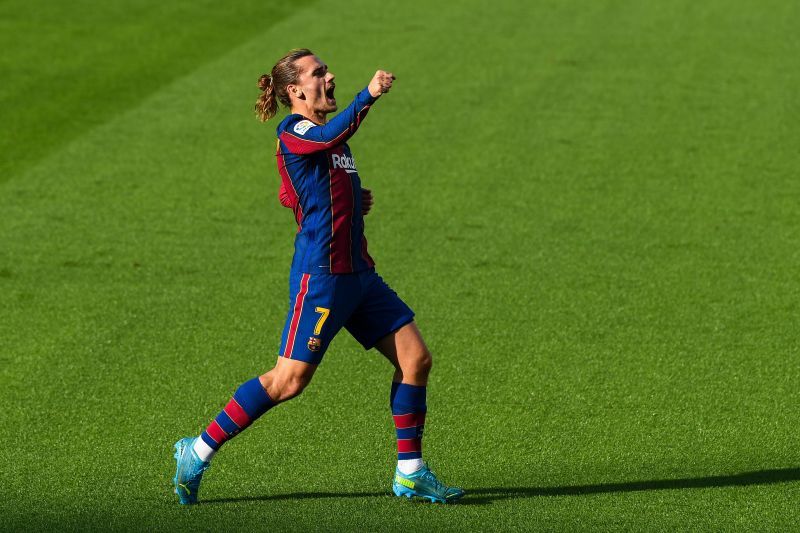 Antoine Griezmann is slowly starting to find his feet at Barcelona
