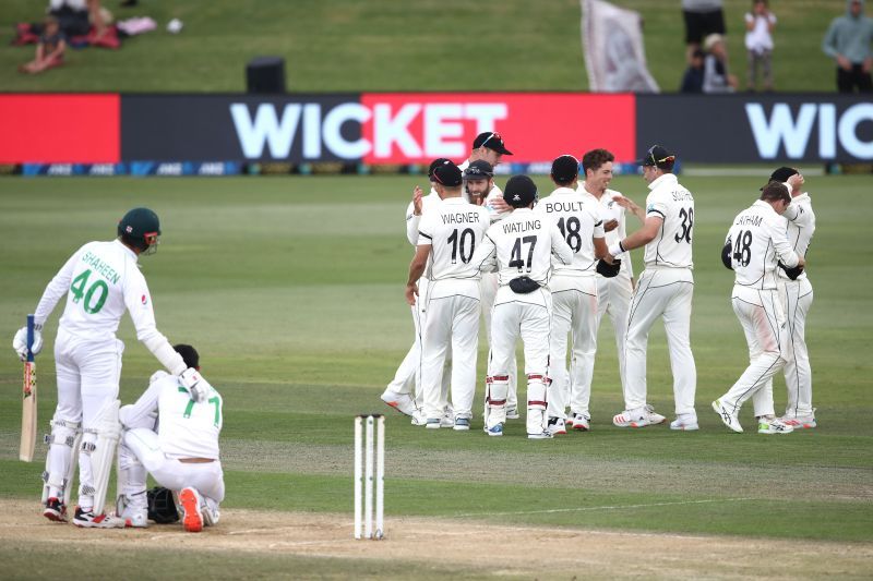 New Zealand defeated the Pakistan cricket team in the final hour of Day 5