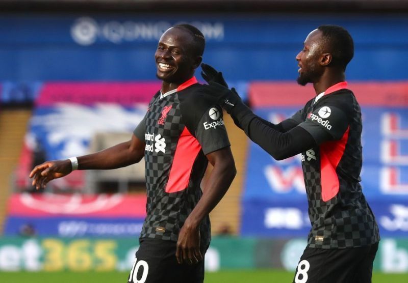 Mane broke his goal drought against Palace.