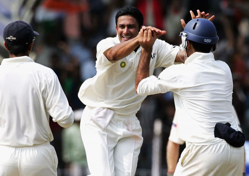 Anil Kumble is the highest wicket-taker for India.