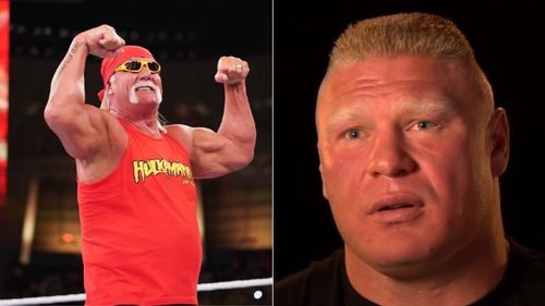 Hulk Hogan and "The Next Big Thing" Brock Lesnar