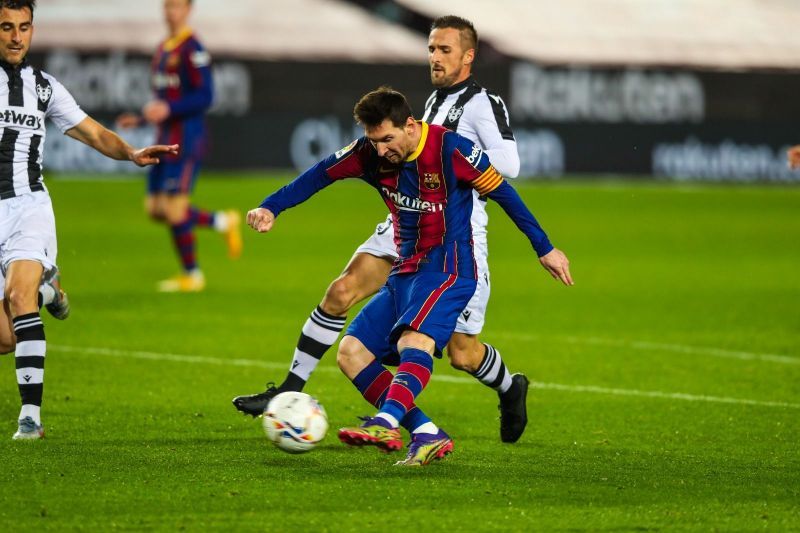 Barcelona beat Levante 1-0 in La Liga on Sunday