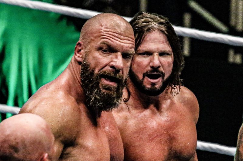 AJ Styles has been pitching the idea of facing Triple H for sometime now