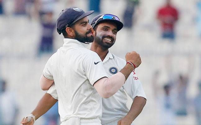 Virat Kohli and Ajinkya Rahane