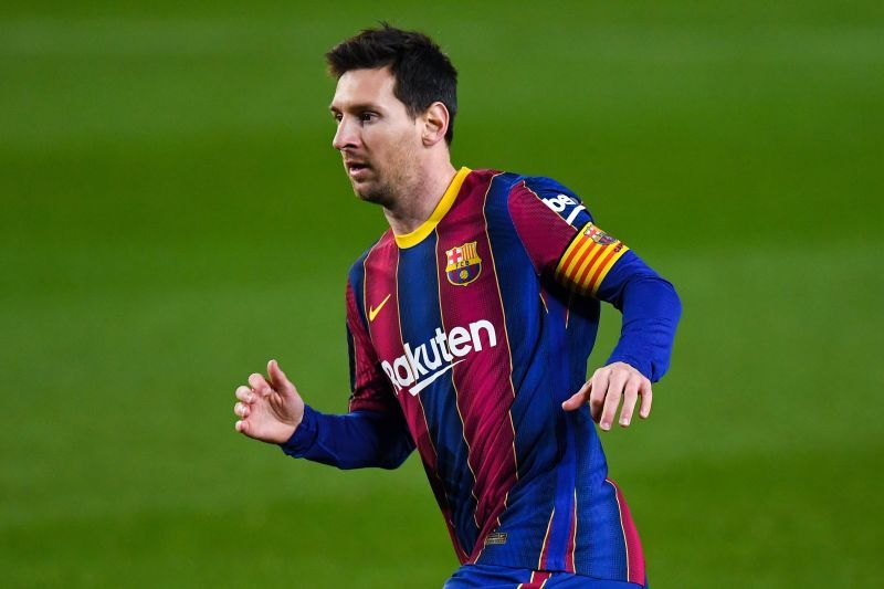 Barcelona captain Leo Messi