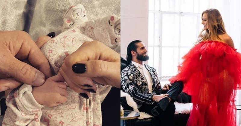 Becky Lynch and Seth Rollins have named their baby girl &#039;Roux.&#039;