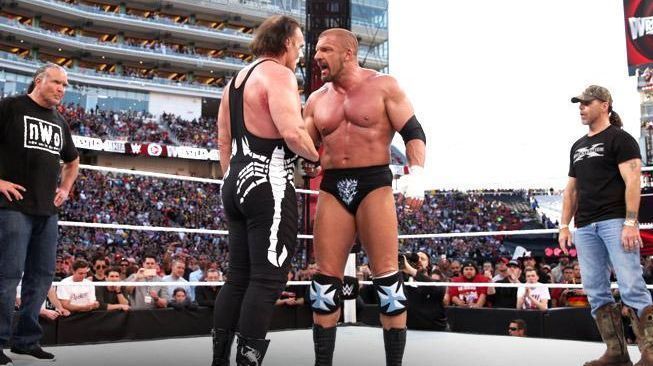 Sting and Triple H