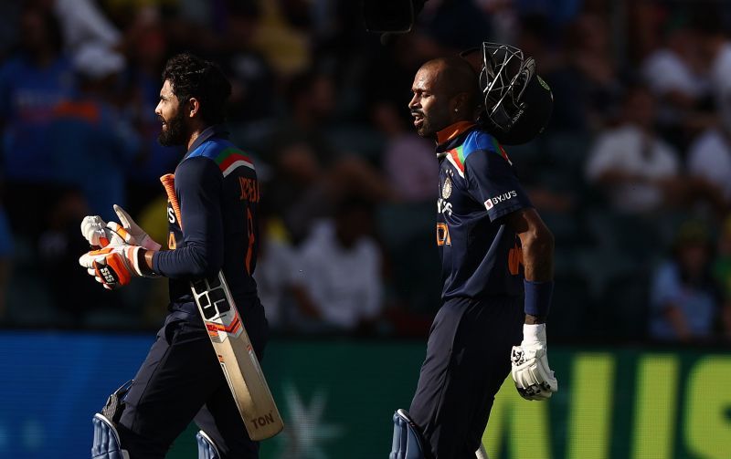 Action from the Australia v India ODI Game 3