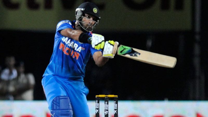 Yuvraj SIngh's fine knock of 77* ensured that India chased down a mammoth target of 202 against Australia