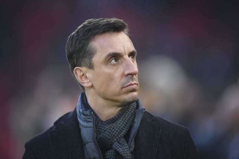 Gary Neville was critical of Arsenal&#039;s defending in the North London Derby.
