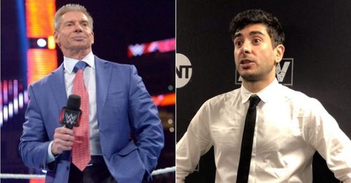 Vince McMahon and Tony Khan