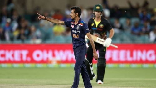 Yuzvendra Chahal. Pic: ICC/Twitter