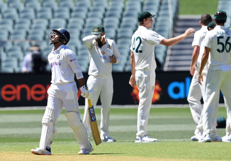 Mayank Agarwal was the top scorer in the second innings for India with a score of 9