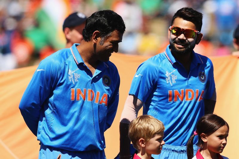 MS Dhoni and Virat Kohli